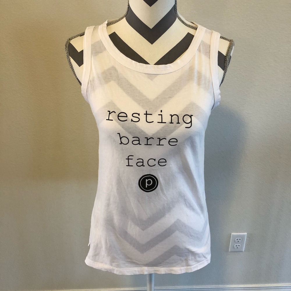 Resting Barre Face Tank